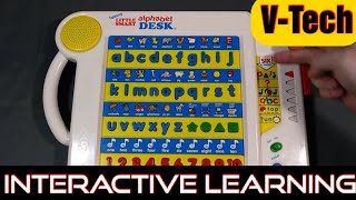 VTech Talking Little Smart Alphabet Desk Kids Learning Toy 15 Years Old Interactive Electronic [upl. by Battista]