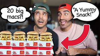 Whisper Challenge DECIDES What We Eat for 24 Hours FOOD CHALLENGE [upl. by Sells]