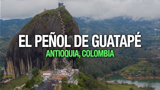 El Peñol de Guatapé Antioquia Colombia 4K  NosVamosDePaseocom [upl. by Llyrpa]