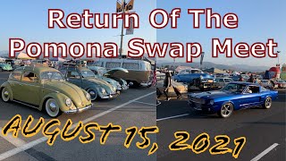 Pomona Swap Meet Returns  Checking Out The Classic Car Show [upl. by Hank197]