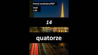 FOURTEEN  QUATORZE french français [upl. by Kreis371]