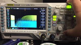 Basic frequency response curves using a Rigol DS1054Z Oscilloscope [upl. by Hajidak]