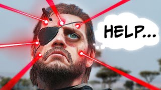 Breaking MGSV with ULTRABUFFED Enemies Realistic Mod [upl. by Assiran]