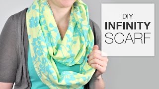 Tutorial How to Sew an Infinity Scarf [upl. by Neraj907]