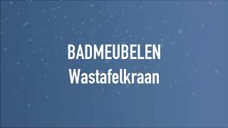 Welke kraan bij mijn badmeubel [upl. by Laamaj]