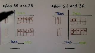 2nd Grade Math 44 Model Regrouping for Addition [upl. by Broome]