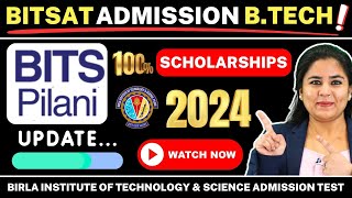 BITS Pilani Application Form 2024🤩 BITSAT Registrations BITSAT Exam 2024 BTech2024 BITS BITSAT [upl. by Aicilic732]