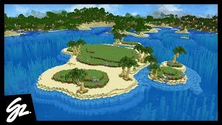 BUILDING A CUSTOM ISLAND  Minecraft 5 [upl. by Gussy]