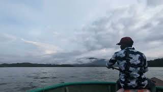 Fun Coracle ride in Kabini river girubabeulahse coracleride coracle banasuradam wayanad [upl. by Adhern]