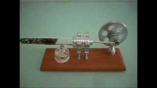 JA320Lamina Flow Stirling Engine  Thermoacoustic Stirling engine [upl. by Rapsac]