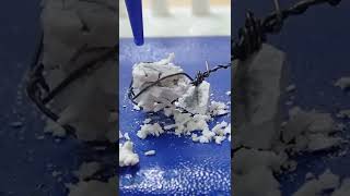 Calcium Oxide reacting with water [upl. by Parrie]