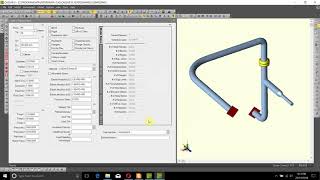 How To Add a Flange Pair to Piping Model in Caesar II [upl. by Sadye]