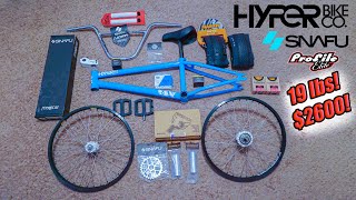 My Last Custom Bmx Bike Build 2024 Titanium Parts [upl. by Esenahs544]