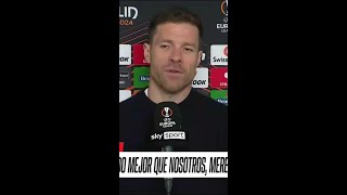 quotDUELE MUCHO NOS HAN SUPERADO EN TODOquot Xabi Alonso tras la final perdida con Atalanta  Shorts [upl. by Atnoed812]