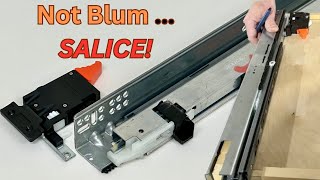 A Better Drawer Slide  How to Install SALICE F70 Undermount Drawer Slides [upl. by Alarise]