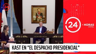 José Antonio Kast en quotEl despacho presidencialquot  24 Horas TVN Chile [upl. by Atiuqat420]