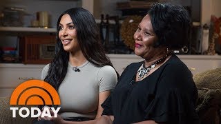 Kim Kardashian West And Freed Inmate Alice Johnson Meet For The First Time  TODAY [upl. by Lotty]