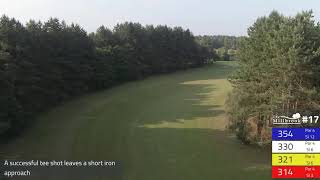 The Millbrook Golf Club 17th Hole Summer Flyover [upl. by Draw81]