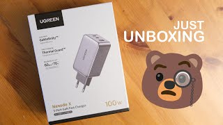 Unboxing UGREEN Nexode X 100W Charger [upl. by Mcnamee]