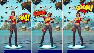 Upcoming quotBim Bam Boomquot Icon Series Emote in Fortnite via iFireMonkey [upl. by Arahs439]