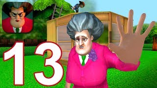 Scary Teacher 3D  Gameplay Walkthrough Part 13  Stinky Sauna [upl. by Ahtanoj]