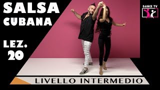 💥 SALSA CUBANA INTERMEDIA LEZ 20  GIRO A SX  SOMBRERO  DEDO  75  MATRIMONIO [upl. by Stafford]