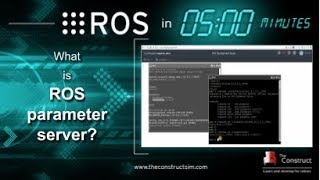 ROS in 5 mins 012  What is ROS Parameter Server [upl. by Nytsirk]