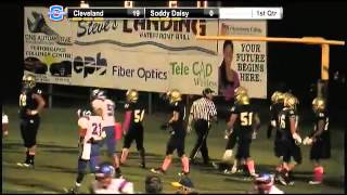 Cleveland High 12 David Morgan 10 yd TD run [upl. by Antipas]