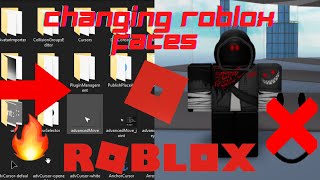 How to get into the Roblox game files and add any face [upl. by Ferguson]