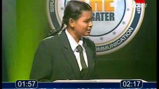 The Debater  1st Round  Rathnavali Balika Vidyalaya Gampaha [upl. by Eux]