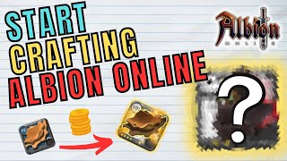 Start Crafting in Albion Online Today ✅ [upl. by Etterb]