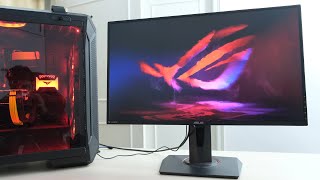 Asus VG278QR 05ms 165Hz Gaming Monitor Review [upl. by Stinky971]