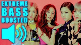 BLACKPINK  Crazy Over You BASS BOOSTED EXTREME🔥🔥🔥 [upl. by Isac]