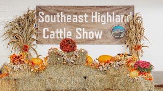 2023 Southeast Highland Cattle Show [upl. by Erialcyram]