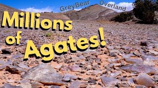 Where to find HUGE agates Easy pickings great color [upl. by Ayerim]