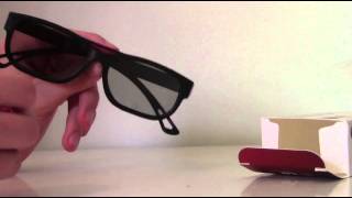 Unboxing amp Review LG Cinema 3D Glasses [upl. by Etta]