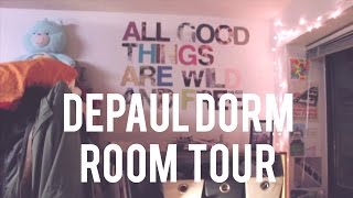 DORM ROOM TOUR DEPAUL UNIVERSITY [upl. by Buckden621]