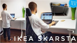 IKEA SKARSTA biurko podnoszone regulowane  ForumWiedzy [upl. by Carter]