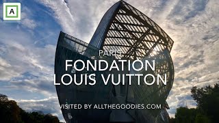 Fondation Louis Vuitton Paris  Virtual travel by allthegoodiescom [upl. by Maibach949]