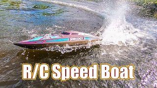 Stylin SelfRighting RC Boat ProBoat Recoil 2 [upl. by Vallo]