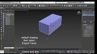 How to Show or to Hide segments  edges in 3d max 2017 [upl. by Vaclava]