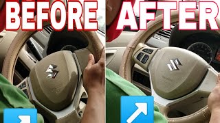 HOW TO ADJUST OFF CENTER STEERING WHEELSTRAIGHTENING STEERING WHEEL  Tiremans Legacy [upl. by Atiek]