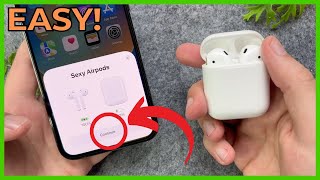 How To Connect AirPods To iPhone Easy Method [upl. by Niela]