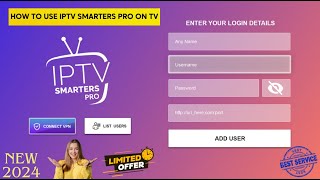 How to Install IPTV Smarters Pro on Smart TV 2024 [upl. by Prisilla849]