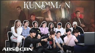 BGYO  BINI and BGYO react to ‘Kundiman’ MV [upl. by Odille]