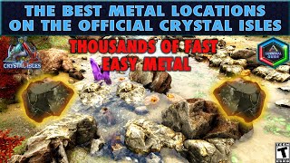 The Best Metal Locations in Crystal Isles [upl. by Rolyt633]