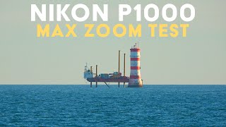 Nikon Coolpix P1000 Max Zoom Test  Lighthouse Repairs [upl. by Rajiv]