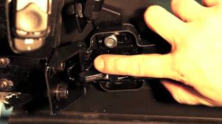 HT  Tailgate  Latch replacement and adjustment new type [upl. by Kennard]