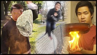 Avatar Bending Powers in Real Life Air Fire Earth Water  Compilation 1 [upl. by Dre]