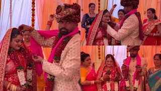 MaddyEats WEDS Shiva Rathod MARRIAGE PART 1 ❤️♾️ [upl. by Yerfdog]